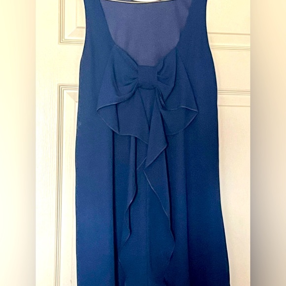 Formal navy blue dress - size small - Picture 2 of 3